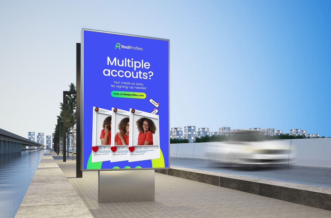 Rediprofiles billboard